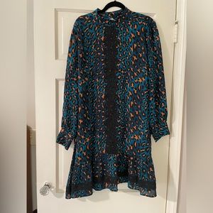 NWT New York & Co Leopard Print Dress